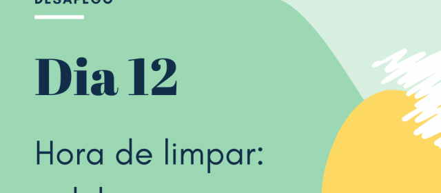 Dia 12 – Hora de limpar: celular